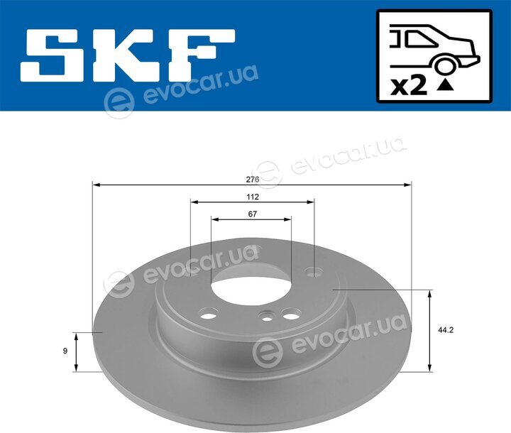 SKF VKBD 91065 S2