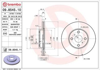 Brembo 09.8545.10
