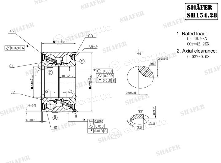 Shafer SH154.28K