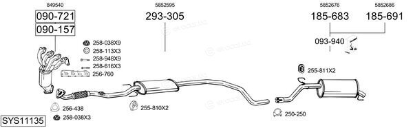 Bosal SYS11135