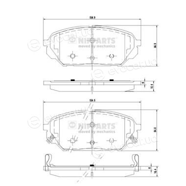 Nipparts N3600551