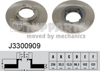 Nipparts J3300909