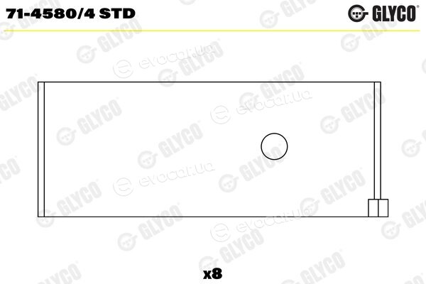 Glyco 71-4580/4 STD