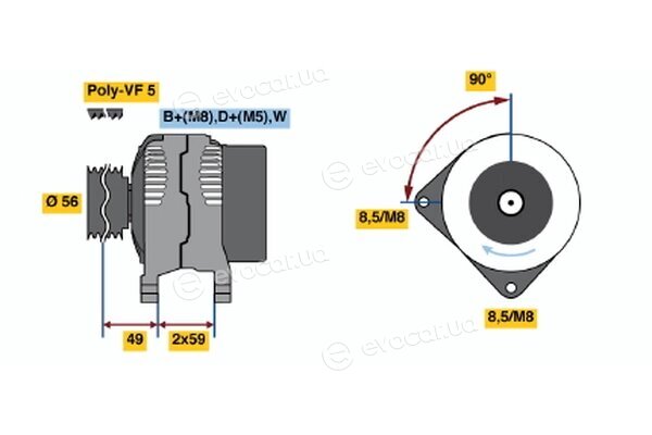 Bosch 0 986 040 930