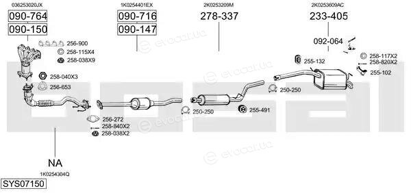 Bosal SYS07150