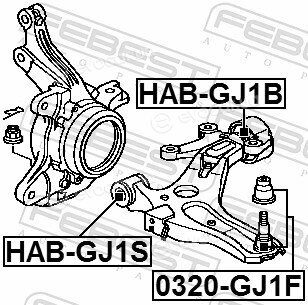 Febest HAB-GJ1B