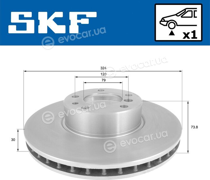 SKF VKBD 80697 V1