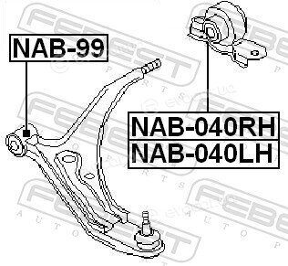 Febest NAB-040LH