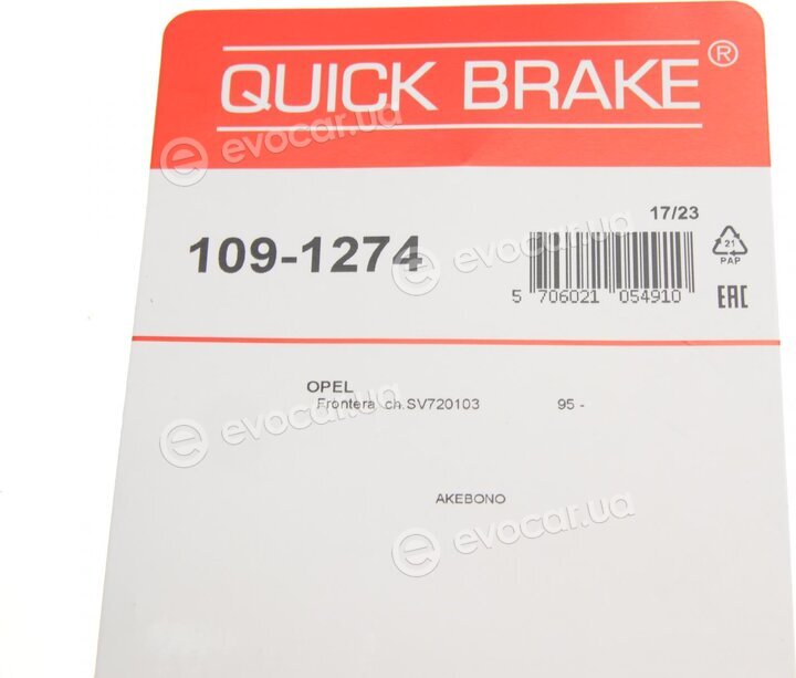 Kawe / Quick Brake 109-1274