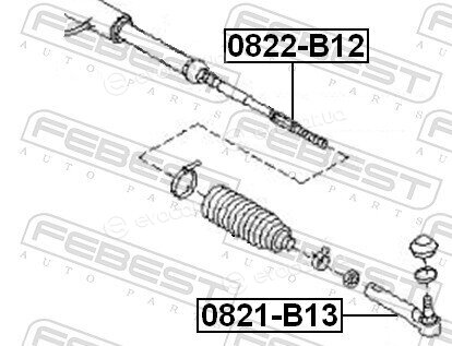 Febest 0822-B12