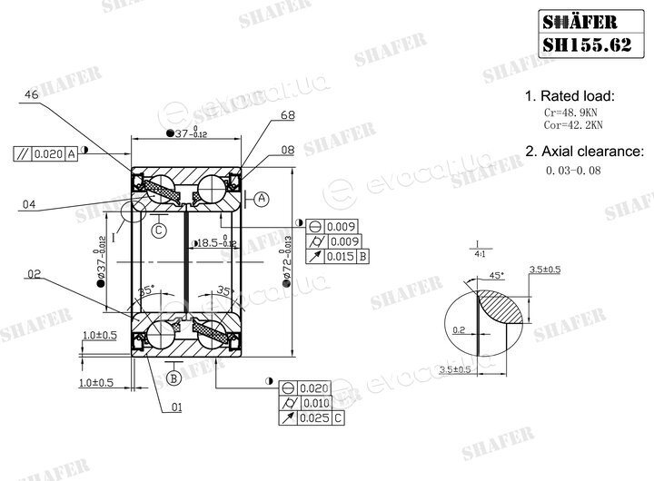 Shafer SH155.62K