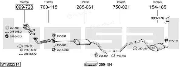 Bosal SYS02314