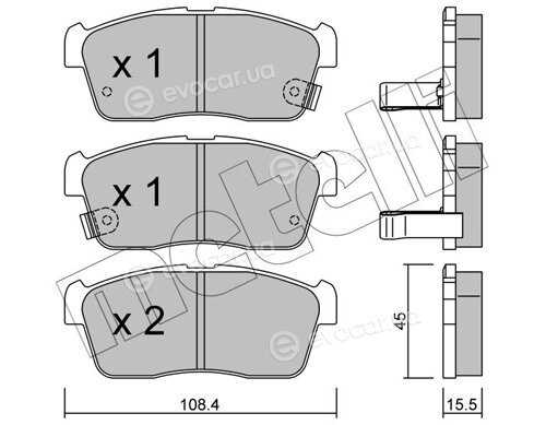 Metelli 22-0415-0