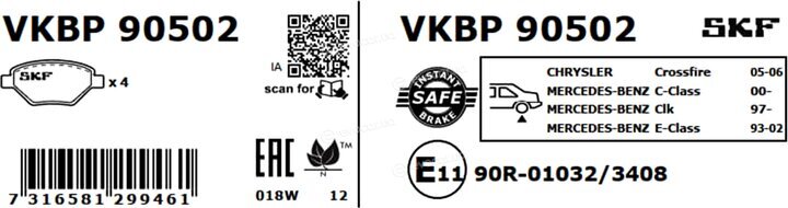 SKF VKBP 90502