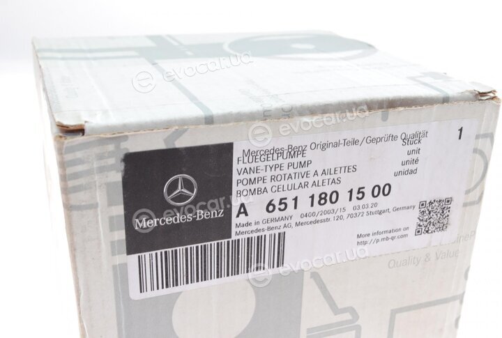 Mercedes-Benz A 651 180 15 00