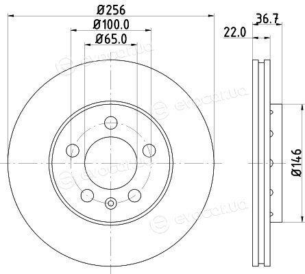 Hella Pagid 8DD 355 105-361