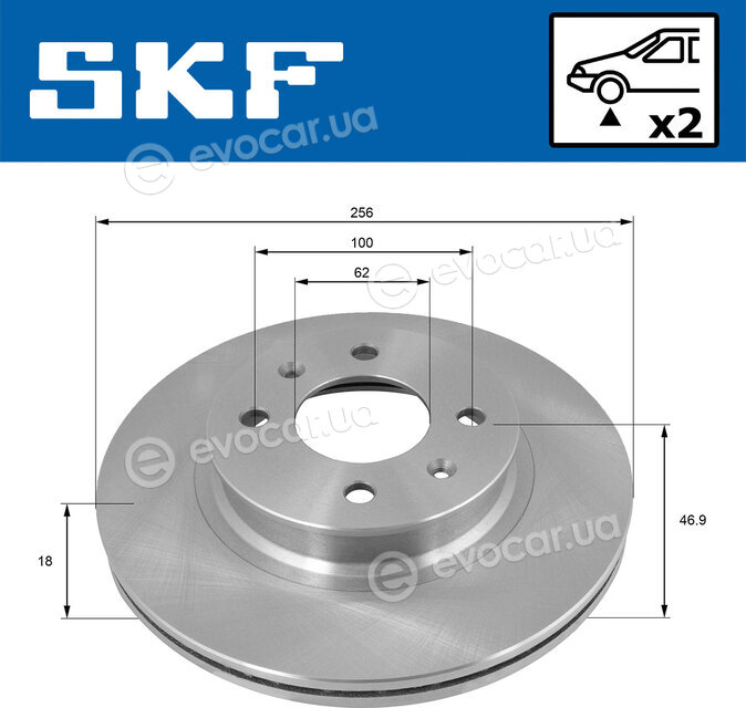 SKF VKBD 81158 V2
