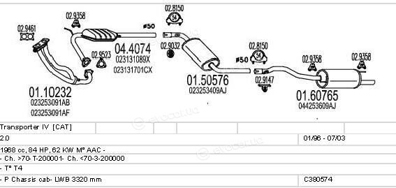 MTS C380574002538