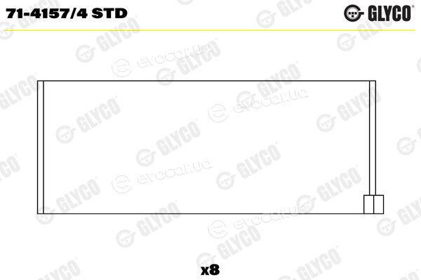 Glyco 71-4157/4 STD