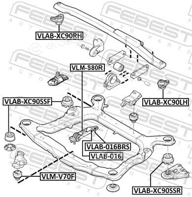 Febest VLAB-016BRS