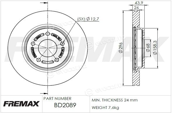 Fremax BD-2089