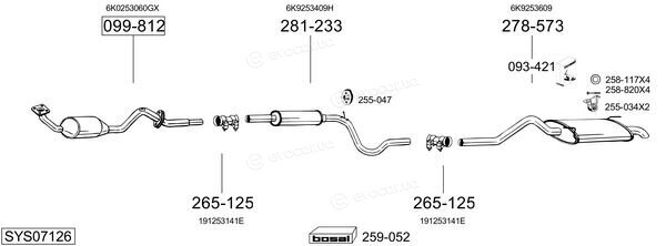 Bosal SYS07126