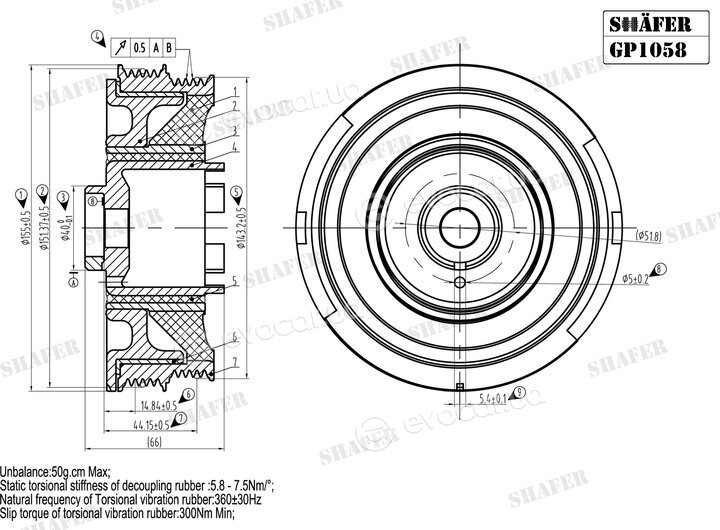 Shafer GP1058