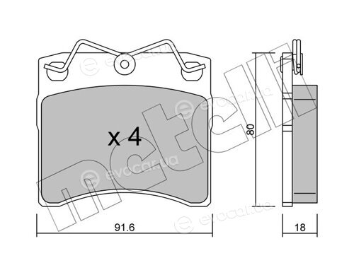 Metelli 22-0163-0