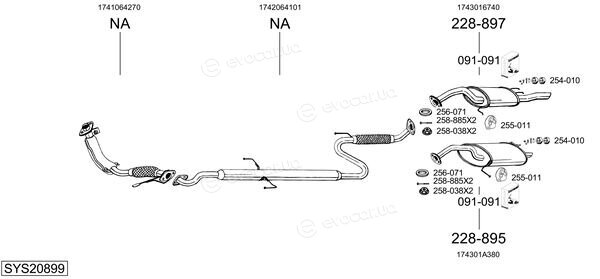 Bosal SYS20899