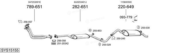 Bosal SYS15155