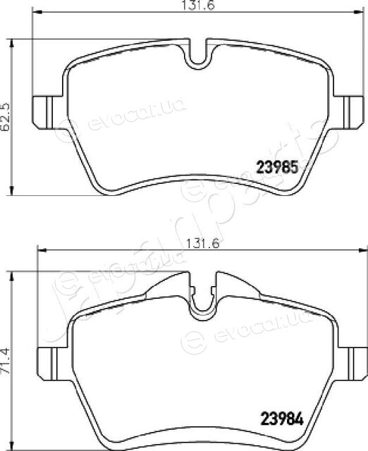 Japanparts PA-0136AF