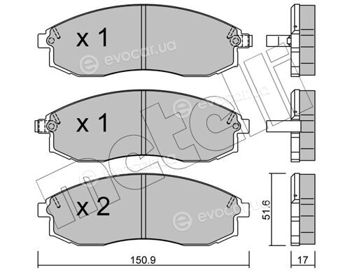 Metelli 22-0306-0