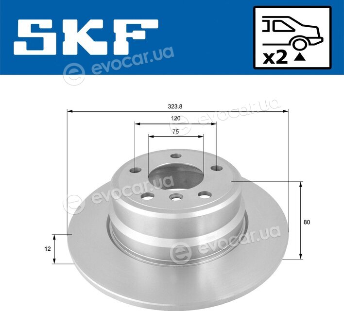 SKF VKBD 90362 S2