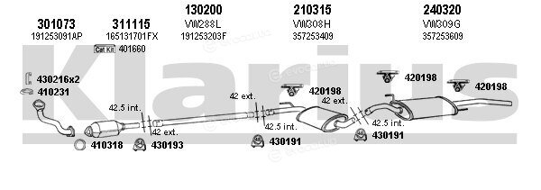 Klarius 930322E