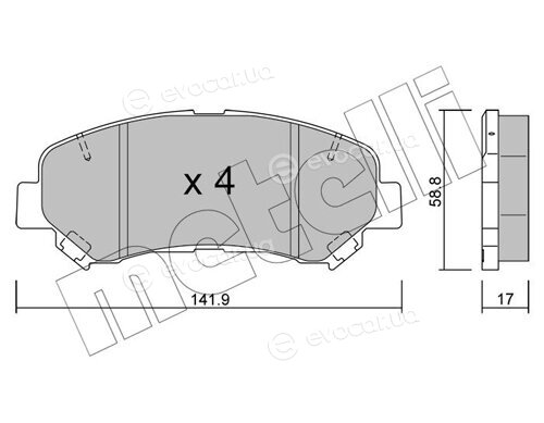 Metelli 22-0792-0