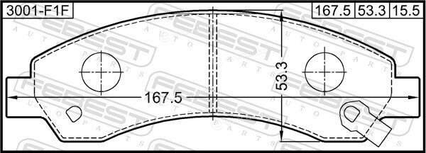 Febest 3001-F1F