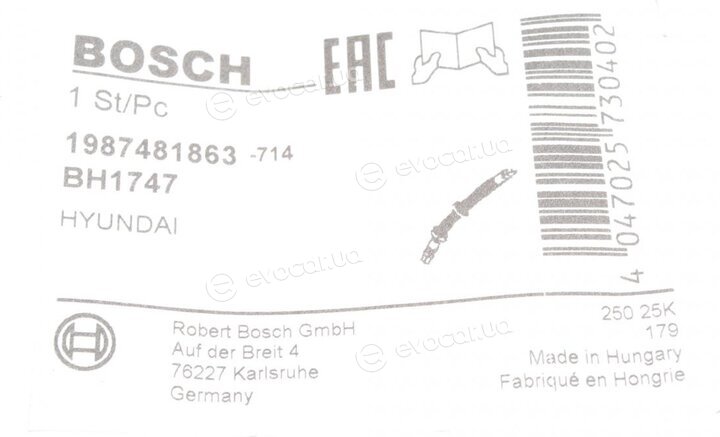 Bosch 1 987 481 863