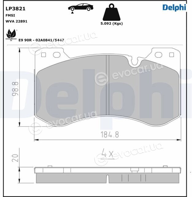 Delphi LP3821