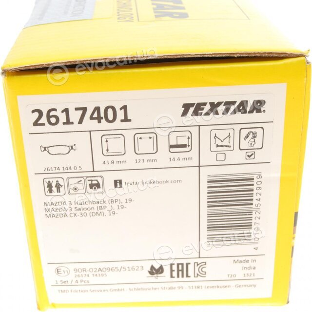 Textar 2617401