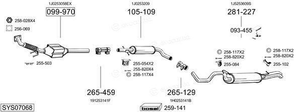 Bosal SYS07068