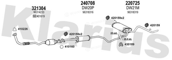 Klarius 310019E