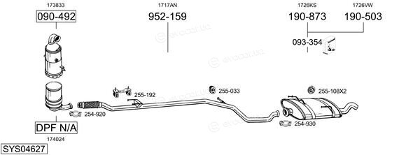 Bosal SYS04627