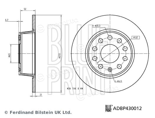 Blue Print ADBP430012