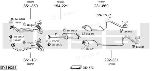 Bosal SYS10288