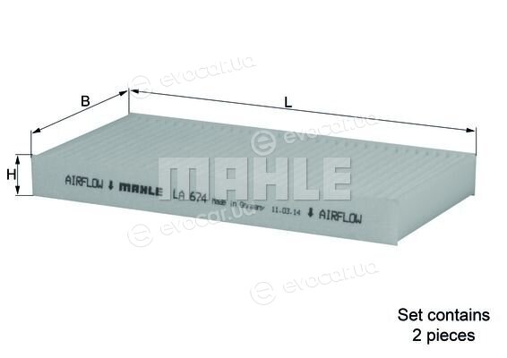 Mahle LA 674/S