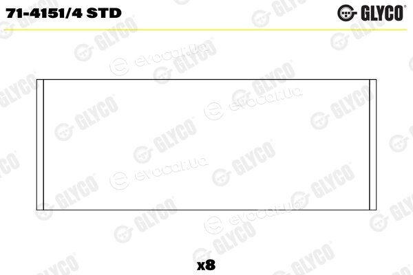 Glyco 71-4151/4 STD