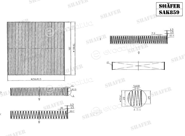 Shafer SAK859