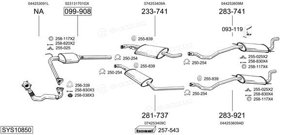 Bosal SYS10850