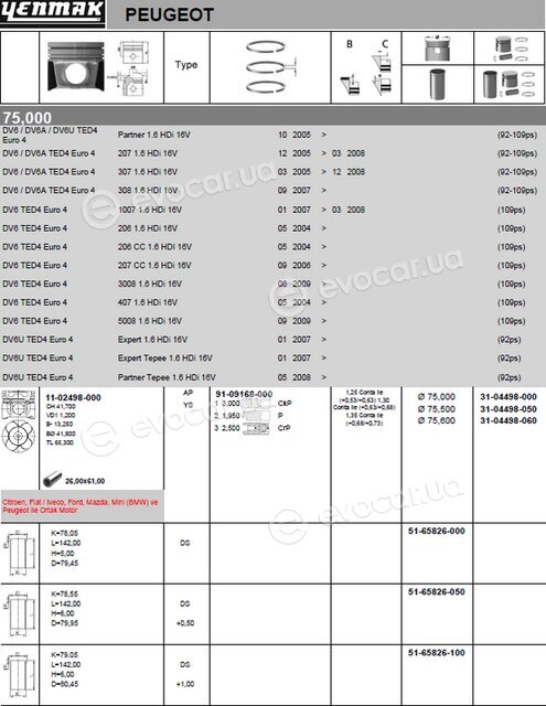 Yenmak 31-04498-050