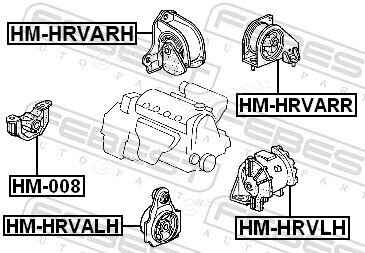 Febest HM-HRVARR